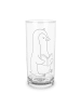 Mr. & Mrs. Panda Tumbler Pinguin Buch ohne Spruch in Transparent