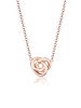 Elli Halskette 925 Sterling Silber Knoten in Rosegold