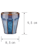 Butlers Butlers Kaffeetasse BERGAMO 6er-Set in Blau