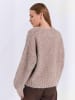 Norr Pullover Lillen in Brown Melange