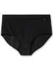 sheego Highwaist-Bikini-Hose in schwarz
