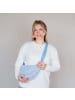 Claide Taschen Cord Crossbody Bag hellblau  in  Hellblau