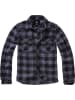 Brandit Hemd "Kids Check Shirt Long Sleeve" in Schwarz