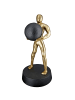 GILDE Skulptur Strong goldfarben - (H) 32 cm