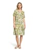 CARTOON Casual-Kleid mit Eingrifftaschen in Cream/Green