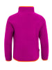 Trollkids Fleece-Pullover "Nordland" in Dunkelrosa / Orange