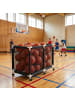 relaxdays Ballwagen in Schwarz - (B)160 x (H)85 x (T)78 cm