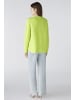 Oui Pullover 100% Baumwolle in tender shoots