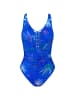 Triumph Badeanzug Red Label Summer Tropics in BLUE COMBINATION