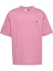 Hummel Shirt "Hmljr Loose T-Shirt S/S Bee" in Rosa
