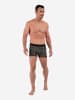 HOM Retro Boxer Boxer Briefs Red Rock in black print