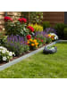 relaxdays 10 x Rasenkante in Silber - (B)100 x (H)18 cm