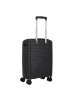 D&N Travel Line 4600 4 Rollen Kabinentrolley S 55 cm in black