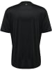 Hummel T-Shirt Hmlcore Herren in BLACK/BLAZING YELLOW