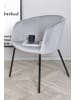 ebuy24 Esszimmerstuhl Berit grau 55 x 55 cm