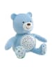 Chicco Kuscheltier Baby Bär mit Lichtprojektion in Hellblau