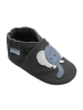 Basrakids Baby Krabbelschuhe aus Leder, weiche Lauflernschuhe mit rutschfester Sohle 