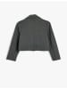 KOTON Blazer in Grau Gestreift