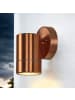 Licht-Erlebnisse Außen Wandlampe (B)6 x (H)13.5 cm in KupferKupfer