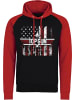 TOP GUN Hoodie in Schwarz