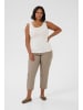 KAFFE curve Jerseytop KComia Tight fit in Chalk