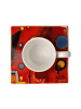 Goebel Espressotasse " Wassily Kandinsky - Schweres Rot " in Schweres Rot