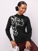creation L Pullover in schwarz