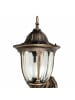 Licht-Erlebnisse Außen Wandlampe (B)24.5 x (H)46.5 cm in Kupfer Antik