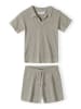 Minoti 2-tlg T-Shirt & Shorts 29KNIT201 in khaki