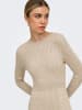 ONLY Strickkleid in Weathered Teak