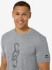 super.natural Merino T-Shirt CARABINERI in grau