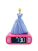 LEXIBOOK® Disney Princess Cinderella 3D-Nachtlicht-Wecker
