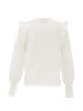 NAEMI Damen Strickjacke in Weiss