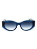Ana Hickmann Damen Sonnenbrillen Oval Blau
