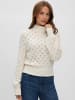 Vero Moda Strickpullover in Birch