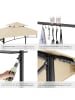 tectake Grillpavillon, inklusive 8 Heringen und 6 Haken, 316 x 150 x 250 cm