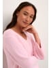 Kaffe Strickpullover KAmerian Oversize fit in Pink Mist