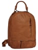 Samantha Look Rucksack echt Leder in cognac