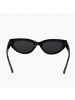 CFAB Damen Sonnenbrille Noir Cat in Schwarz