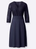 WITT WEIDEN Spitzen-Kleid in marine