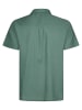 Petrol Industries Unifarbenes Kurzarmhemd Große Größen Baja1000 in Grün