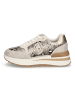 Liu Jo Sneaker Amazing 25 in Beige Metallic
