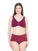 Ulla Popken Bustier in traubenrot