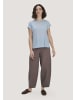 Hessnatur Shirt Oversize in perlblau