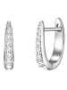 Glanzstücke München Creolen aus Sterling Silber mit Zirkonia in silber