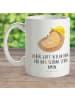 Mr. & Mrs. Panda Kindertasse Igel Beten mit Spruch in Weiß
