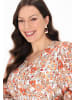 Usha Plus Size Dress usha PLUS SIZE in Multicolor Apricot