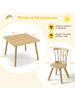 COSTWAY Kinder Tisch Stuhl Set in Kinder
