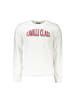 cavalli CLASS Weißes Baumwoll-Sweatshirt