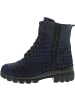 WALDLÄUFER H-Megan Schnürstiefel Blau